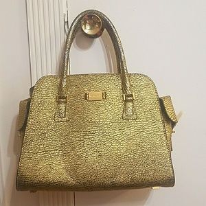 Gold Michael Kors Handbag